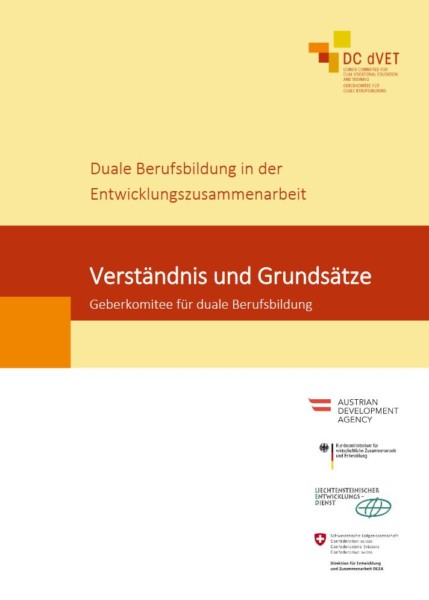 Verständnis und Grundsätze Geberkomitee für duale Berufsbildung (DC dVET)